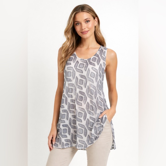Brandon Sun Tops - Brandon Sun Mesh Tank/OS/Small